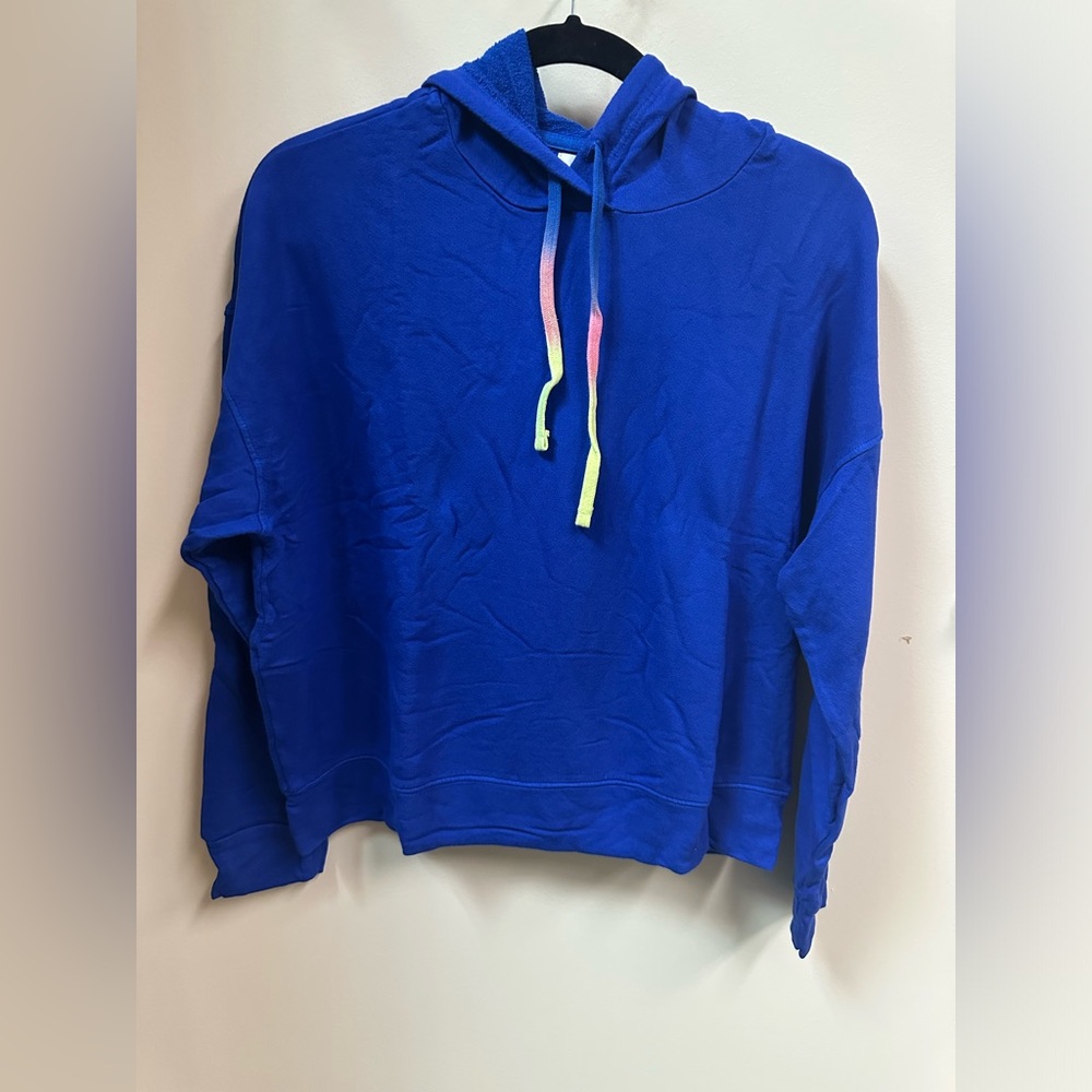Royal Blue Anthropologie SUNDRY Hoodie Size Small